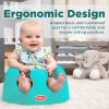 image:imageNuby My Floor Seat  Portable Baby Chair with Soft Foam Cushion Safety Harness and High Back Design  4 Months  PinkAqua