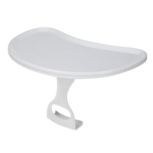 image:imageNuby My Floor Seat  Portable Baby Chair with Soft Foam Cushion Safety Harness and High Back Design  4 Months  PinkWhite Tray