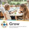 image:imageNuby Silly Spinwheel Toy with Suction Base  Interactive High Chair Toy for Babies and Toddlers  6 Months1 Count Pack of 1