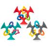image:imageNuby Silly Three Prong Interactive Suction Toy with Colorful Rings GrayGray