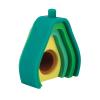 image:imageNuby Soft Silicone Stackable Avocado Interactive Toy  5Piece Toddler Stacking Toy for Early Development  12 MonthsStacking Avocado