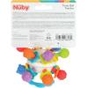 image:imageNuby Twist Ball Teether Activity Toy with Rattle and Fun Bright Colors  Montessori Sensory Toy Develops Fine Motor Skills  3  MonthsTwist Ball Teether