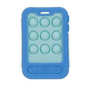 image:imageNuby Silicone Block Poppers  2Pack Interactive Baby Block Toy for Babies 10 Months  Yellow and OrangeBlue Giggle Bytes