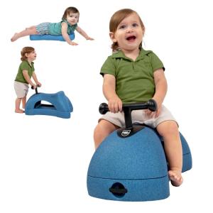 image:imageNuby Boogie Buggy 3in1 Scooter for Kids  Walker Scooter amp Caster Board  Indoor amp Outdoor RideOn Toy for Ages 12 Months  BlueBlue