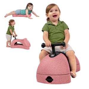 image:imageNuby Boogie Buggy 3in1 Scooter for Kids  Walker Scooter amp Caster Board  Indoor amp Outdoor RideOn Toy for Ages 12 Months  BluePink