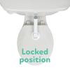 image:imageNuby Child Safety Toilet Lock  Toilet Lid Lock for Baby Proofing  Easy OneHand Operation  Simple Installation  Fits Most Seats1 Pack