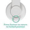 image:imageNuby Child Safety Toilet Lock  Toilet Lid Lock for Baby Proofing  Easy OneHand Operation  Simple Installation  Fits Most Seats1 Pack