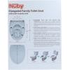 image:imageNuby Family Toilet Seat  Builtin Potty Training Toilet Seat  Fits All Elongated Toilets  Secure and WiggleFree  Easy to Install and RemoveModern