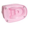 image:imageNuby Step Ladder Toddler Potty Seat for Toilet  AllinOne Kids Potty Training Toilet Seat with Ladder for Toddlers 18 Months  GreyPink Potty