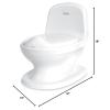 image:imageNuby Step Ladder Toddler Potty Seat for Toilet  AllinOne Kids Potty Training Toilet Seat with Ladder for Toddlers 18 Months  GreyWhite Potty