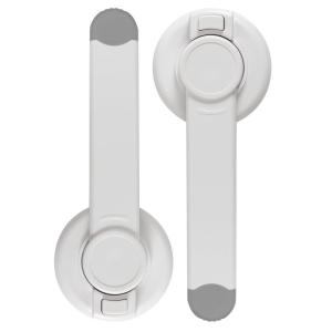 image:imageNuby Child Safety Toilet Lock  Toilet Lid Lock for Baby Proofing  Easy OneHand Operation  Simple Installation  Fits Most Seats2 Pack