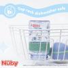 image:imageNuby Thirsty Kids FlipIt Bolt Toddler Cup with PushButton Locking FlipTop and Silicone Spout  12 oz  EasyGrip and SpillResistant  18 Months  SpaceSafari