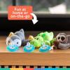 image:imageNuby Calming Natural Flex Snuggleez Pacifier with Plush Combo Set for Cuddling with Comfort FlamingoAlligator