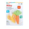 image:imageNuby NanaNubs Banana Massaging Toothbrush and Carrot Teether  2 Pack Baby Teething Toys for 3 MonthsNanaNubs  Carrot Massaging Teether