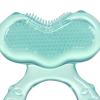 image:imageNuby Silicone TeetheEEZ Teether with Bristles Includes Hygienic Case BlueAqua