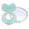 image:imageNuby Silicone TeetheEEZ Teether with Bristles Includes Hygienic Case BlueAqua