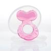 image:imageNuby Silicone TeetheEEZ Teether with Bristles Includes Hygienic Case BluePink