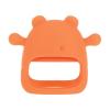 image:imageNuby Silicone Wrist Teething Mitten  Baby Teether Ring  3 Months  Coral BearCoral Bear