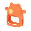 image:imageNuby Silicone Wrist Teething Mitten  Baby Teether Ring  3 Months  Coral BearCoral Bear