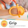 image:imageNuby Silicone Wrist Teething Mitten  Teether Ring  3 Months  Koala36 Month