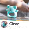 image:imageNuby Silicone Wrist Teething Mitten  Teether Ring  3 Months  Koala36 Month