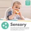 image:imageNuby VibeEEZ Vibrating Teether  Battery Powered  Textured Surface and Easy to Grasp Toy for Baby Teething Relief  3 Months  OctopusLion