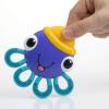 image:imageNuby VibeEEZ Vibrating Teether  Battery Powered  Textured Surface and Easy to Grasp Toy for Baby Teething Relief  3 Months  OctopusOctopus