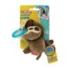 image:imageNuby Calming Natural Flex Snuggleez Pacifier with Plush Combo Set for Cuddling with Comfort FlamingoBrown Sloth