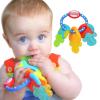 image:imageNuby Ice Gel Teether Keys  Silicone Soothing Baby Teether Toys for Infants  Gentle for Sore Gums Colorful and Fun Toys  Safe and Durable Infant Baby Teething Toy  PinkBlue