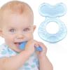 image:imageNuby Silicone TeetheEEZ Teether with Bristles Includes Hygienic Case BlueBlue