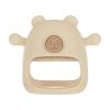 image:imageNuby Silicone Wrist Teething Mitten  Baby Teether Ring  3 Months  Coral BearBrown Bear