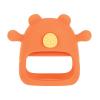 image:imageNuby Silicone Wrist Teething Mitten  Baby Teether Ring  3 Months  Coral BearCoral Bear