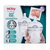 image:imageNuby 2 Piece 360 Comfort Silicone Bottle Transparent 8 Oz 2 CountClear