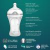 image:imageNuby 2 Piece 360 Comfort Silicone Bottle Transparent 8 Oz 2 CountClear