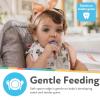 image:imageNuby 2in1 Hot Safe Feeding Spoons  4Pack Baby Spoons for Safe Feeding  4 Months