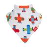 image:imageNuby 2pk Dribble Catcher Bandana bibs Super Absorbent Drool Bib with Soft Comfort Neckline NeutralBoy