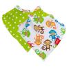 image:imageNuby 2pk Dribble Catcher Bandana bibs Super Absorbent Drool Bib with Soft Comfort Neckline NeutralBoy