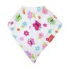 image:imageNuby 2pk Dribble Catcher Bandana bibs Super Absorbent Drool Bib with Soft Comfort Neckline NeutralGirl