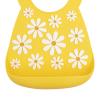 image:imageNuby 3D Soft Silicone Baby Bib with Scoop  Silicone Bib for Toddlers and Babies 6 Months  Suspenders and Bow TieDaisy