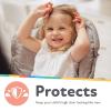 image:imageNuby Baby High Chair Cover  Protects from Spills and Crumbs  Water Resistant for Easy Cleanup  Brush Strokes PrintArrow Print