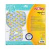 image:imageNuby Baby High Chair Cover  Protects from Spills and Crumbs  Water Resistant for Easy Cleanup  Brush Strokes PrintFloral Print