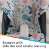 image:imageNuby Baby High Chair Cover  Protects from Spills and Crumbs  Water Resistant for Easy Cleanup  Brush Strokes PrintFloral Print