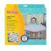 image:imageNuby Baby High Chair Cover  Protects from Spills and Crumbs  Water Resistant for Easy Cleanup  Brush Strokes PrintFloral Print