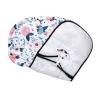 image:imageNuby Baby High Chair Cover  Protects from Spills and Crumbs  Water Resistant for Easy Cleanup  Brush Strokes PrintFloral Print