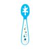 image:imageNuby Babys First Spoons Set  3Pack Feeding Utensils for Babies  6 Months  BubblesAqua  Yellow  Blue with Stars