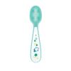 image:imageNuby Babys First Spoons Set  3Pack Feeding Utensils for Babies  6 Months  BubblesAqua  Yellow  Blue with Stars