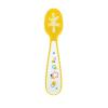 image:imageNuby Babys First Spoons Set  3Pack Feeding Utensils for Babies  6 Months  BubblesAqua  Yellow  Blue with Stars
