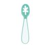 image:imageNuby Babys First Spoons Set  3Pack Feeding Utensils for Babies  6 Months  BubblesCobalt  Lemon  Sage