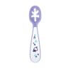 image:imageNuby Babys First Spoons Set  3Pack Feeding Utensils for Babies  6 Months  BubblesPink  Aqua  Purple with Hearts