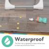 image:imageNuby High Chair Waterproof Floor Mat  50 Clear Circle Kitchen Mat  Protects Floor from Spills and MessesSquare